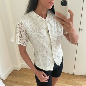 Vintage lace shirt
